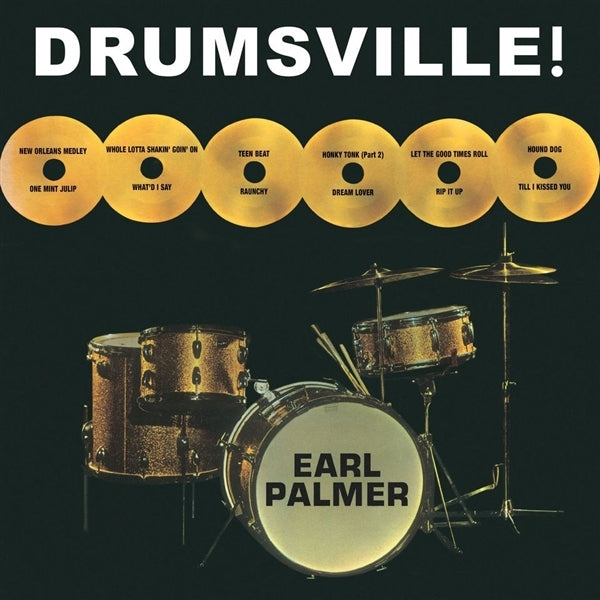  |  Vinyl LP | Earl Palmer - Drumville! (LP) | Records on Vinyl