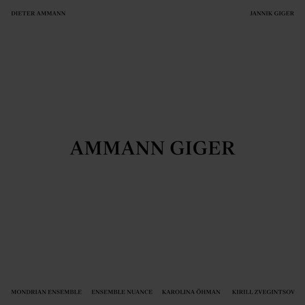 Diter Ammann & Jannik Gi - Ammann Giger |  Vinyl LP | Diter Ammann & Jannik Gi - Ammann Giger (2 LPs) | Records on Vinyl