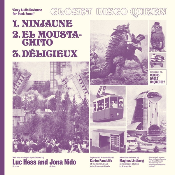 |  Vinyl LP | Closet Disco Queen - Sexy Audio Deviance For Punk Bums (LP) | Records on Vinyl