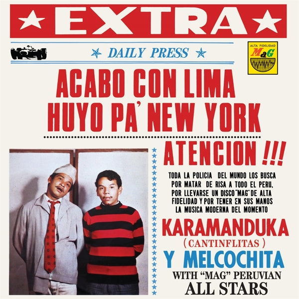  |  Vinyl LP | Karamanduka Y Melcochita - Acabo Con Lima Huyo Pa Nueva York (LP) | Records on Vinyl