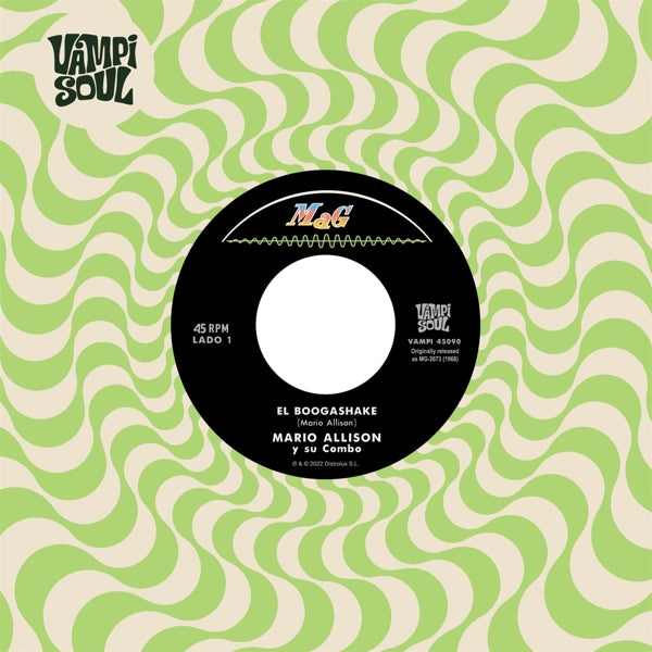  |  7" Single | Mario Y Su Combo Allison - Boogashake/Descargando (Single) | Records on Vinyl