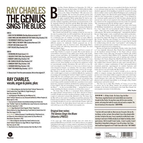 Ray Charles - Genius Sings The..  |  Vinyl LP | Ray Charles - Genius Sings The Blues (LP) | Records on Vinyl