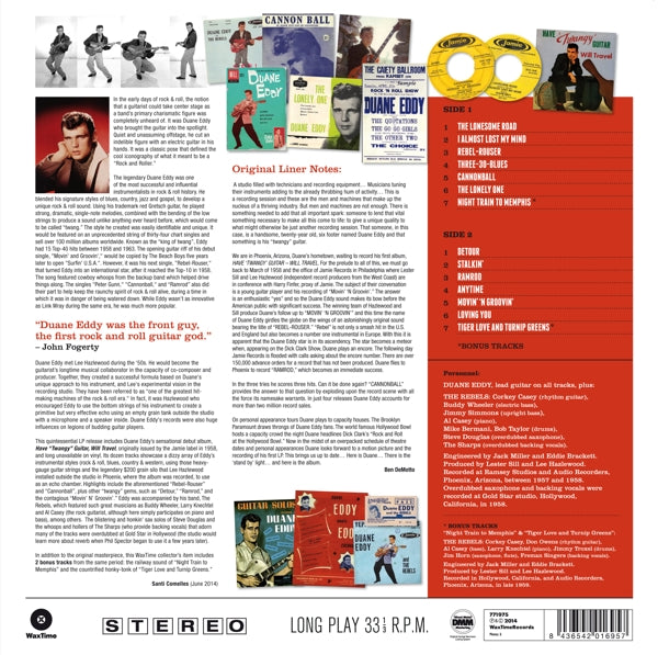 Duane Eddy & The Rebels - Have "Twangy"..  |  Vinyl LP | Duane Eddy & The Rebels - Have "Twangy"..  (LP) | Records on Vinyl