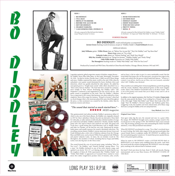 Bo Diddley - Bo Diddley  |  Vinyl LP | Bo Diddley - Bo Diddley  (LP) | Records on Vinyl
