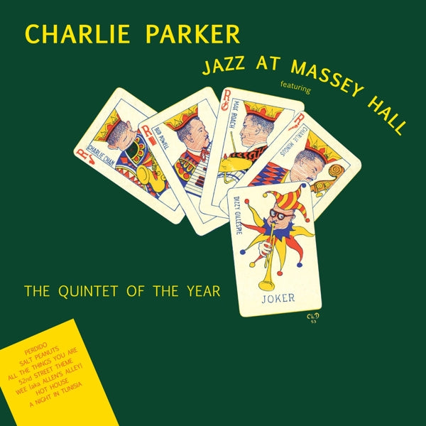 Charlie Parker - Jazz At Massey Hall  |  Vinyl LP | Charlie Parker - Jazz At Massey Hall  (LP) | Records on Vinyl