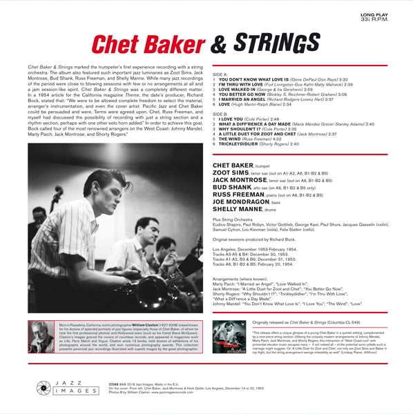 Chet Baker - Chet Baker & Strings  |  Vinyl LP | Chet Baker - Chet Baker & Strings  (LP) | Records on Vinyl