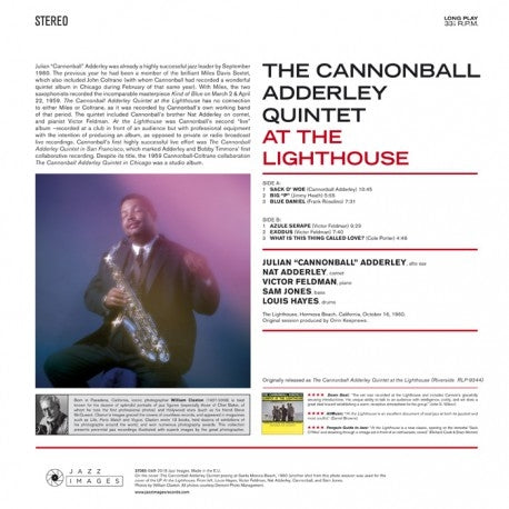 Cannonball Adderley Quintet - At The Lighthouse |  Vinyl LP | Cannonball Adderley Quintet - At The Lighthouse (LP) | Records on Vinyl
