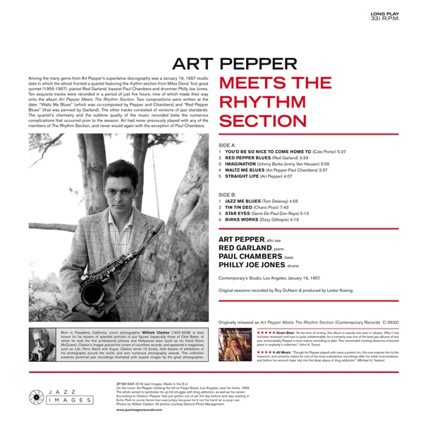 Art Pepper - Art Pepper Meets The.. |  Vinyl LP | Art Pepper - Art Pepper Meets The Rythm Section (LP) | Records on Vinyl