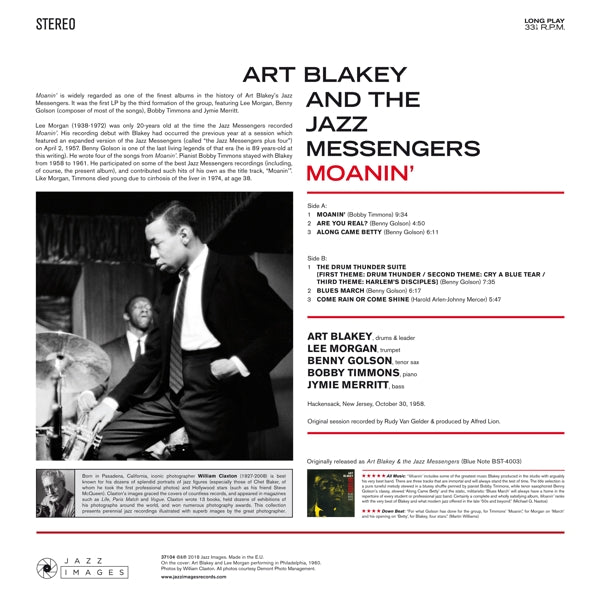Art Blakey & The Jazz Messengers - Moanin'  |  Vinyl LP | Art Blakey & The Jazz Messengers - Moanin'  (LP) | Records on Vinyl