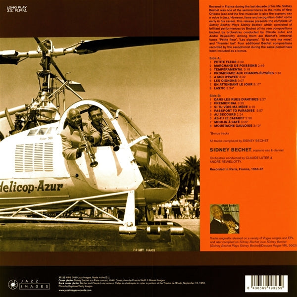Sidney Bechet - Plays Sidney Bechet |  Vinyl LP | Sidney Bechet - Plays Sidney Bechet (LP) | Records on Vinyl