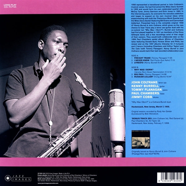 John/Kenny Burrell Coltrane - John Coltrane & Kenny .. |  Vinyl LP | John Coltrane & Kenny Burrell  - John Coltrane & Kenny Burrell (LP) | Records on Vinyl