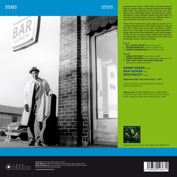 Grant Green - Green Street |  Vinyl LP | Grant Green - Green Street (LP) | Records on Vinyl