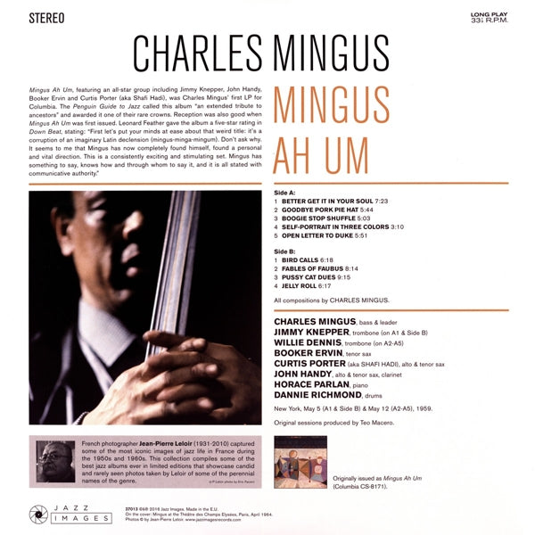 Charles Mingus - Ah Um  |  Vinyl LP | Charles Mingus - Ah Um  (LP) | Records on Vinyl