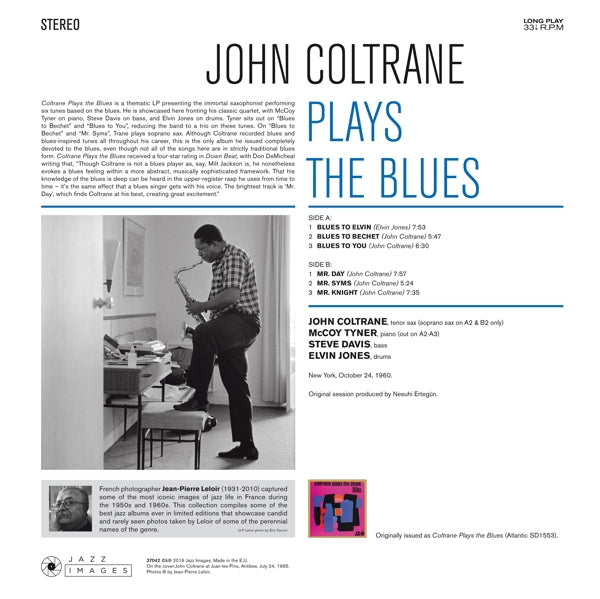John Coltrane Quartet - Plays The Blues  |  Vinyl LP | John Coltrane Quartet - Plays The Blues  (LP) | Records on Vinyl