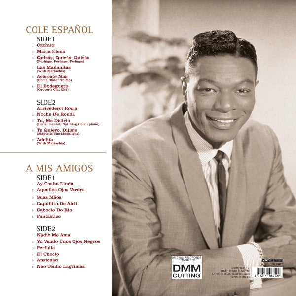 Nat King Cole - Cole Espanol/A Mis Amigos |  Vinyl LP | Nat King Cole - Cole Espanol/A Mis Amigos (2 LPs) | Records on Vinyl