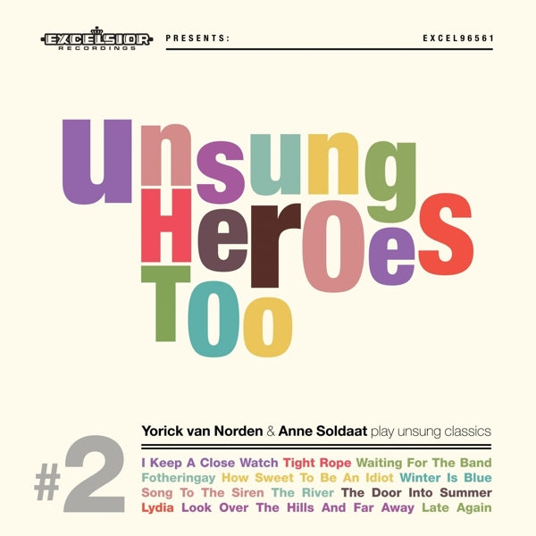 Yorick Van Norden & Anne - Unsung Heroes Too  |  Vinyl LP | Yorick Van Norden & Anne Soldaat- Unsung Heroes Too  (2 LPs) | Records on Vinyl