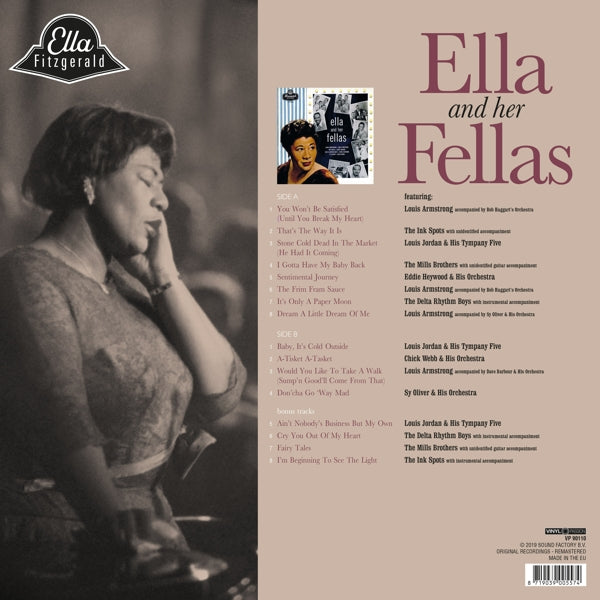 Ella Fitzgerald - Ella And Her Fellas |  Vinyl LP | Ella Fitzgerald - Ella And Her Fellas (LP) | Records on Vinyl