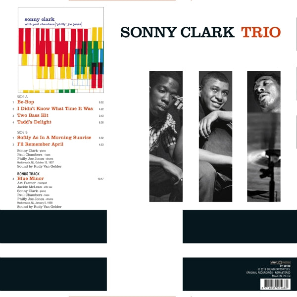 Sonny Clark Trio - Sonny Clark Trio  |  Vinyl LP | Sonny Clark Trio - Sonny Clark Trio  (LP) | Records on Vinyl