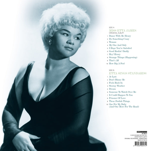 Etta James - Miss Etta James/Etta.. |  Vinyl LP | Etta James - Miss Etta James/Etta.. (LP) | Records on Vinyl