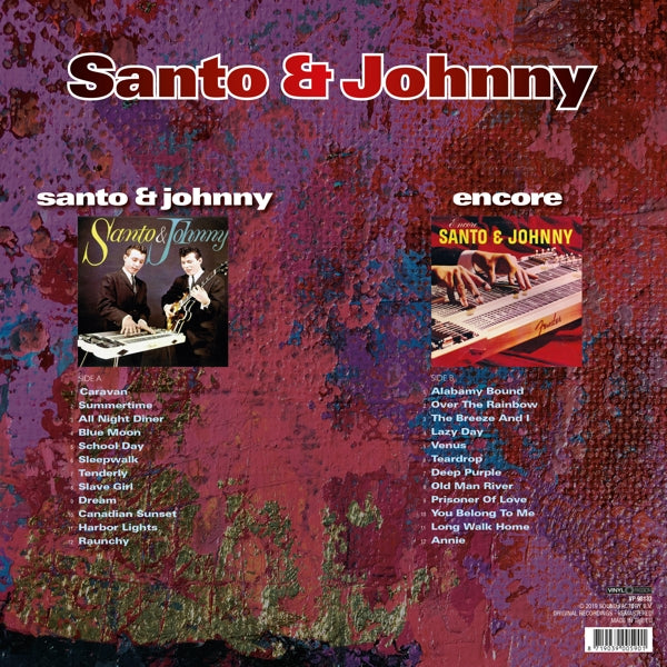 Santo & Johnny - Santo & Johnny / Encore |  Vinyl LP | Santo & Johnny - Santo & Johnny / Encore (LP) | Records on Vinyl