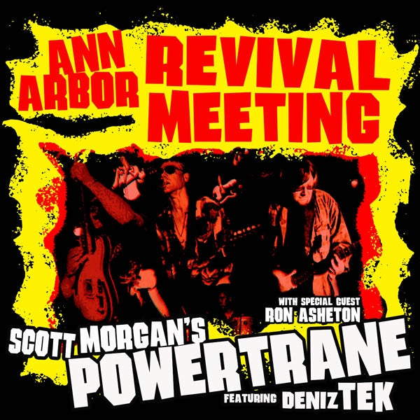 Scott Morgan Powertrane - Ann Arbor Revival Meeting |  Vinyl LP | Scott Morgan Powertrane - Ann Arbor Revival Meeting (2 LPs) | Records on Vinyl