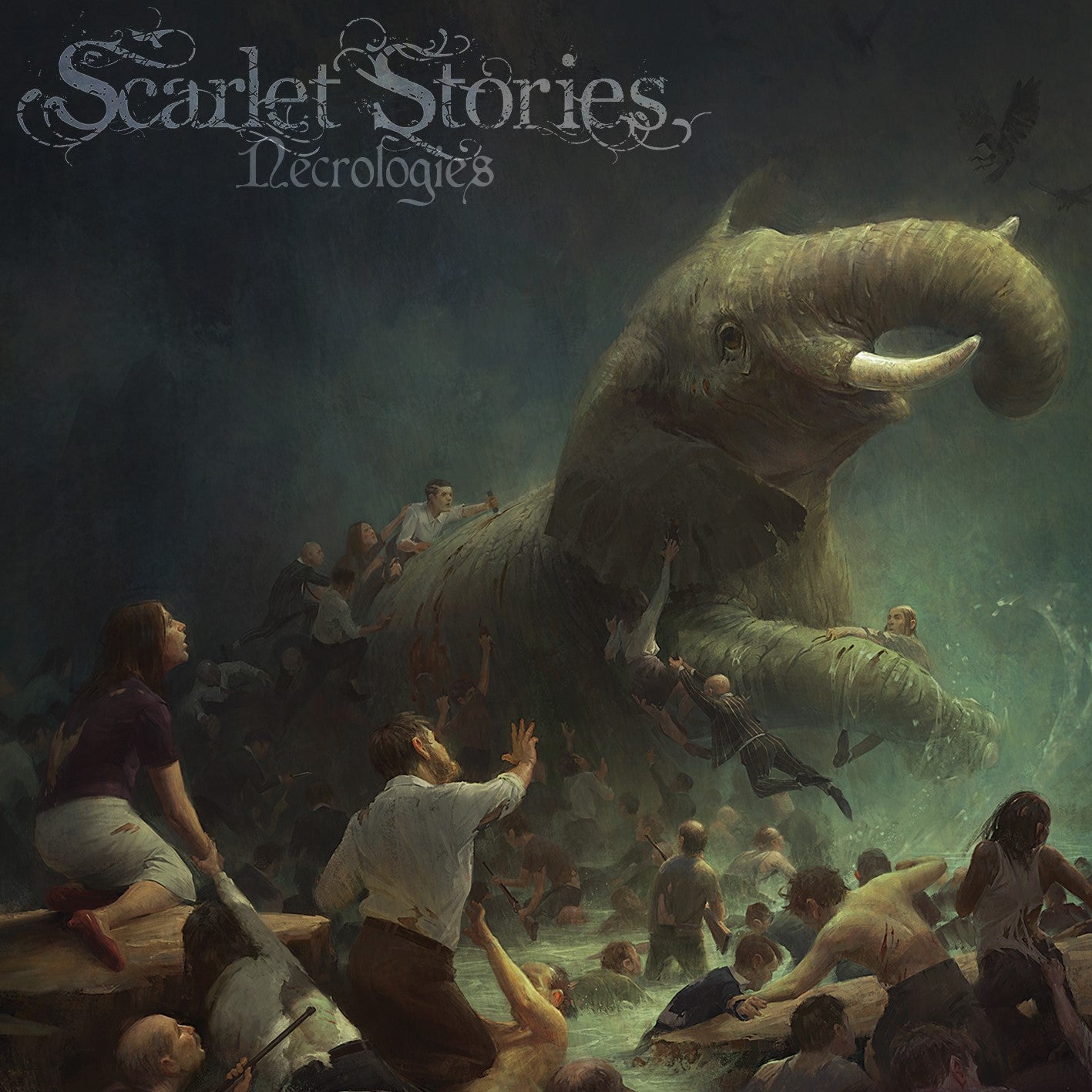 Scarlet Stories - Necrologies  |  Vinyl LP | Scarlet Stories - Necrologies  (2 LPs) | Records on Vinyl