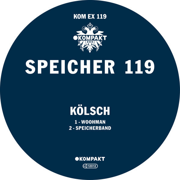  |  12" Single | Kolsch - Speicher 119 (Single) | Records on Vinyl