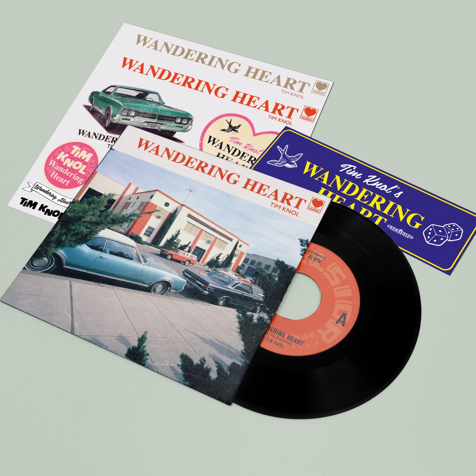  |  7" Single | Tim Knol - Wandering Heart (Single) | Records on Vinyl