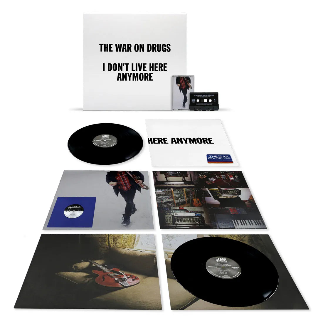 |  Vinyl LP | War On Drugs - I Don't Live Here Anymore (2LP+7''+MC+Postcard+poster+Patch) | Records on Vinyl