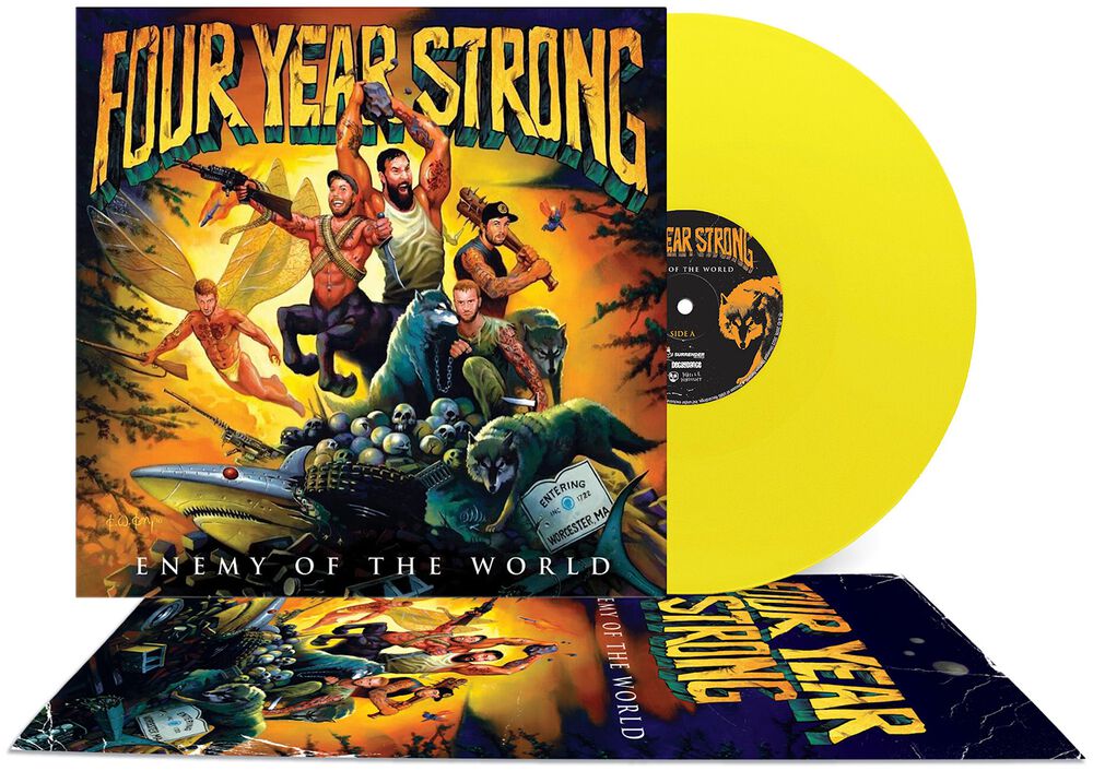  |  Vinyl LP | Four Year Strong - Enemy of the World (LP) | Records on Vinyl