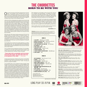  |  Vinyl LP | Chordettes - Born To Be With You - the Hits (LP) | Records on Vinyl